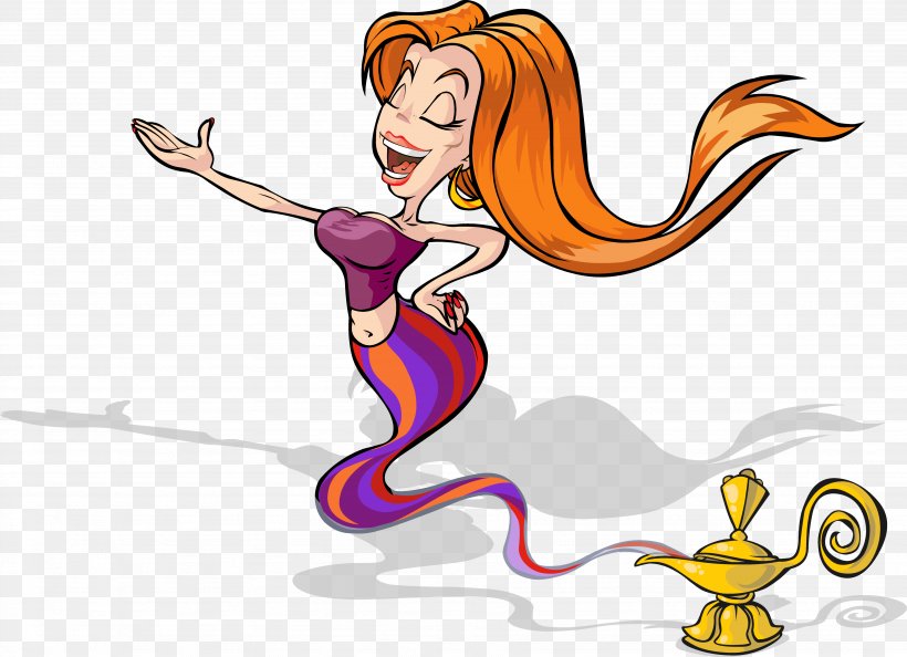 Genie Aladdin Princess Jasmine Jinn Royalty-free, PNG, 3687x2671px, Genie, Aladdin, Art, Artwork, Cartoon Download Free