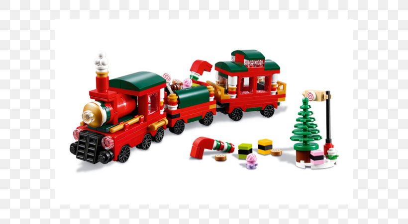 LEGO 40138 Christmas Train Toy Block Lego Creator, PNG, 600x451px, Lego, Bricklink, Christmas, Christmas Ornament, Lego Canada Download Free