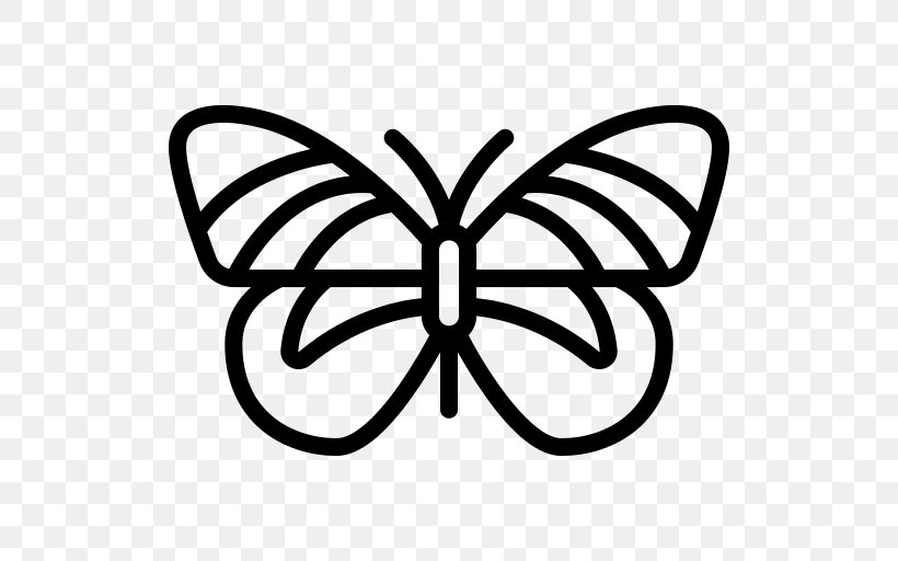 Monarch Butterfly Brush-footed Butterflies Clip Art, PNG, 512x512px, Monarch Butterfly, Art, Blackandwhite, Brushfooted Butterflies, Butterfly Download Free