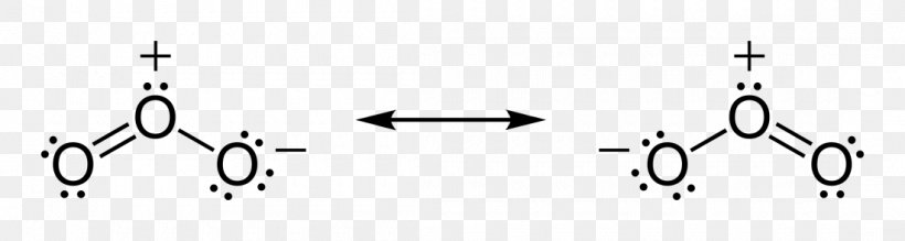 Ozone Chemical Bond Bond Order Molecule Lewis Structure, PNG, 1100x295px, Ozone, Area, Atom, Black, Black And White Download Free