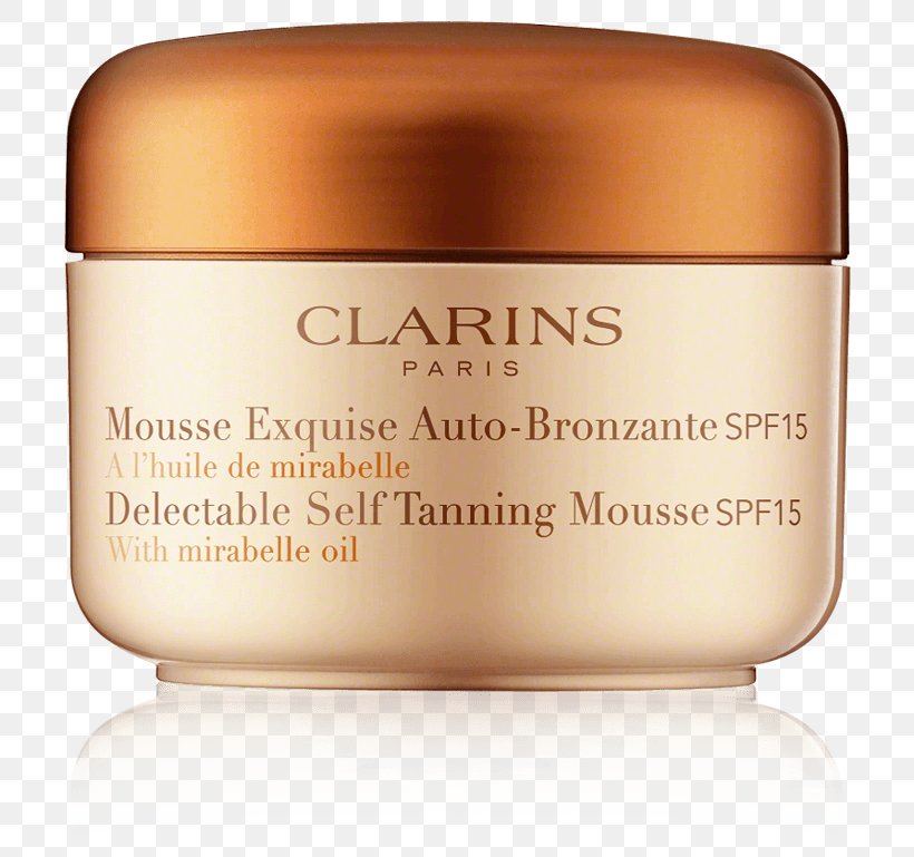 Cream Factor De Protección Solar Mousse Sun Tanning Sunless Tanning, PNG, 770x769px, Cream, Clarins, Female, Mousse, Oil Download Free