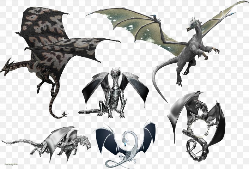 Dragon Wyvern, PNG, 4062x2752px, Dragon, Demon, Depositfiles, Fauna, Fictional Character Download Free