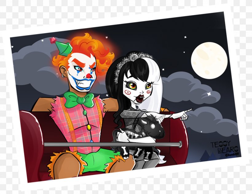 Monster High DeviantArt Drawing Fan Art, PNG, 1017x785px, Monster High, Art, Beard, Circus, Clown Download Free