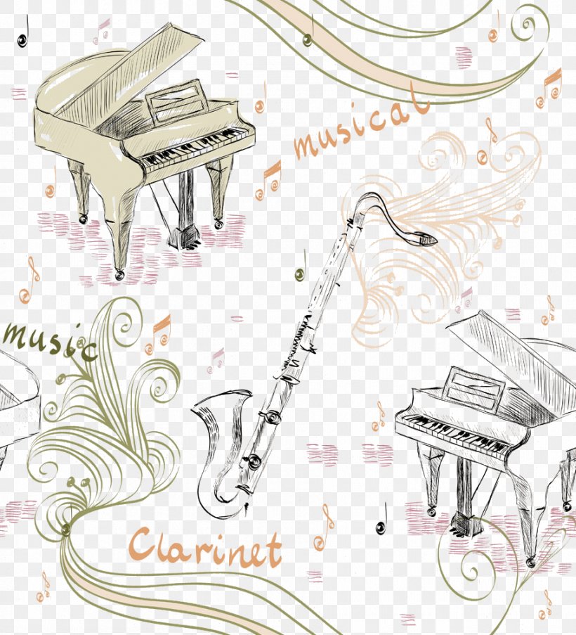 Piano Musical Instrument Illustration, PNG, 908x1000px, Watercolor, Cartoon, Flower, Frame, Heart Download Free