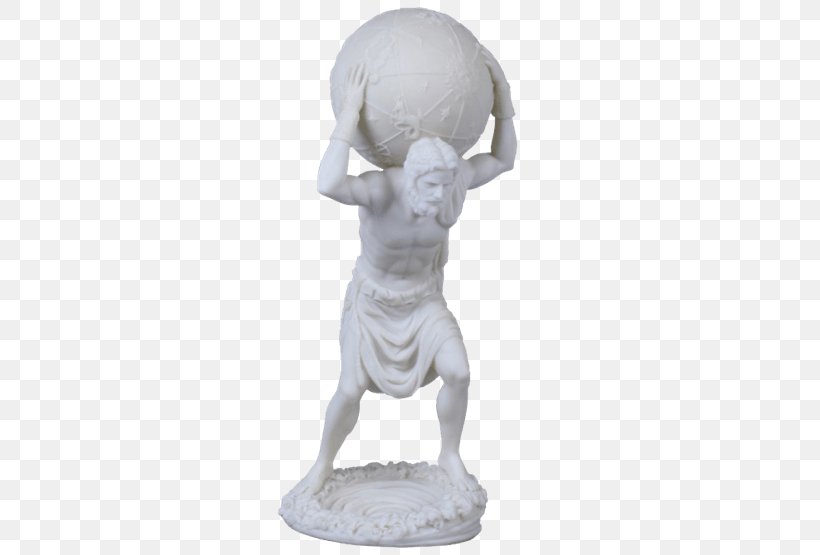 Atlas Zeus Statue Globe Figurine, PNG, 555x555px, Atlas, Bronze Sculpture, Classical Sculpture, Earth, Figurine Download Free
