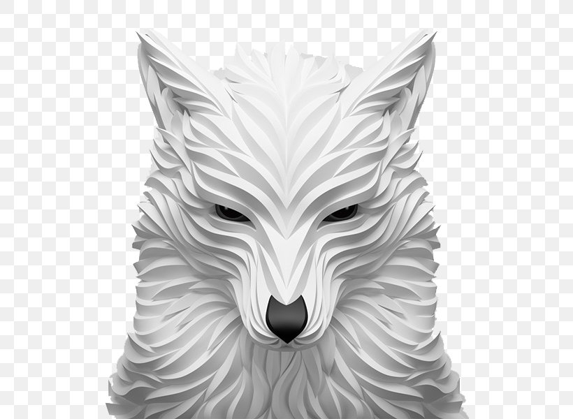 Gray Wolf 3D Computer Graphics Digital Art Illustration, PNG, 600x600px, 3d Computer Graphics, Gray Wolf, Art, Artist, Black And White Download Free