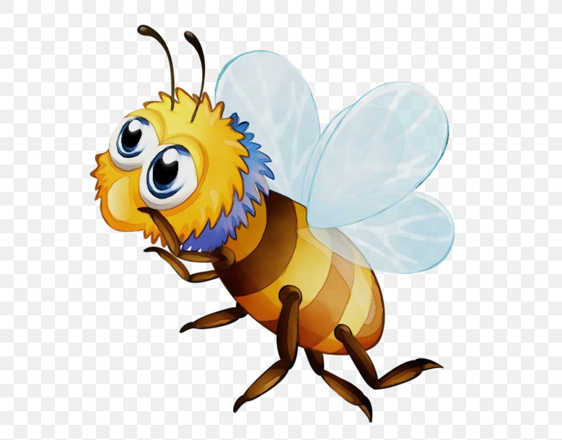 Honey Bee Butterflies Bees Beak Honey, PNG, 600x642px, Watercolor, Beak, Bees, Butterflies, Honey Download Free