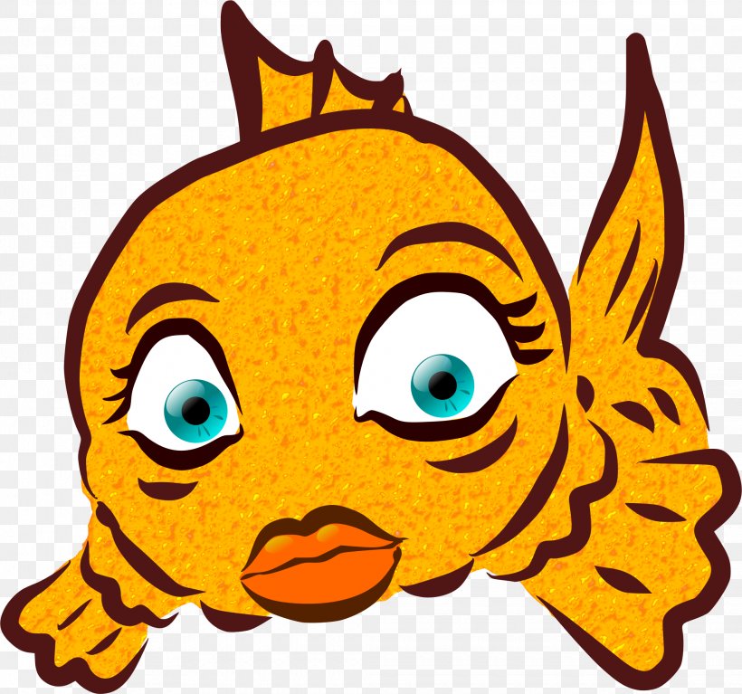 Goldfish Lip Clip Art, PNG, 2060x1927px, Goldfish, Beak, Carnivoran, Cartoon, Drawing Download Free