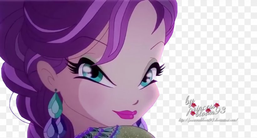 Tecna Bloom Stella Musa Winx Club: Believix In You, PNG, 1024x551px, Watercolor, Cartoon, Flower, Frame, Heart Download Free