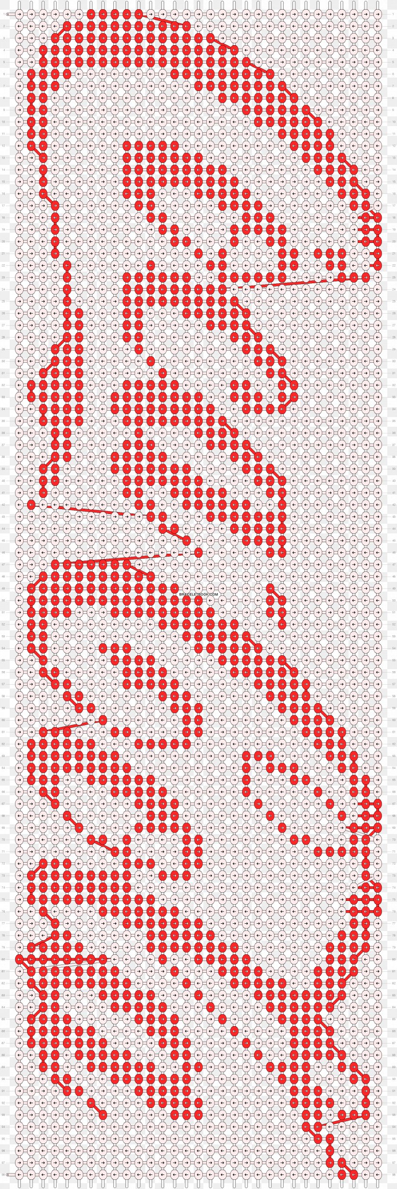 Coca-Cola Fizzy Drinks Cross-stitch Pattern, PNG, 1728x5168px, Cocacola, Area, Bead, Beadwork, Bracelet Download Free