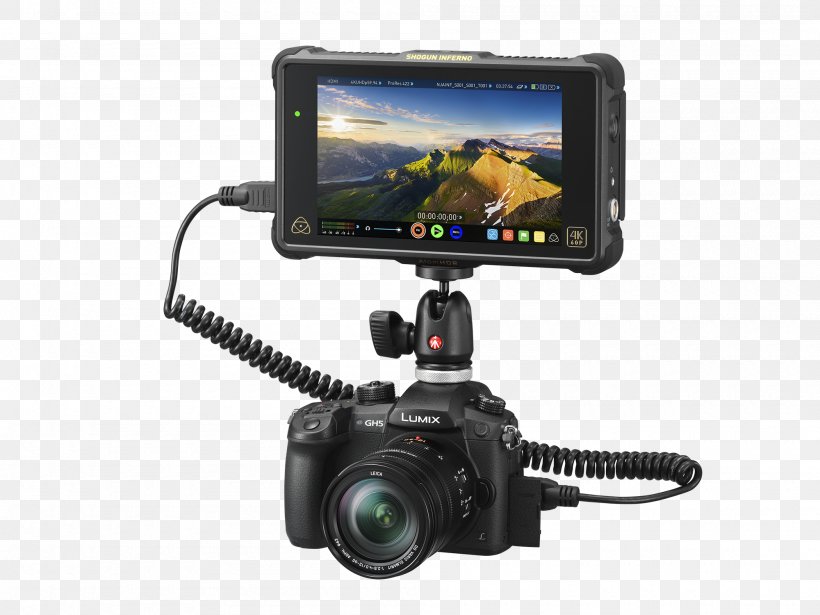 Panasonic Lumix DC-GH5S Panasonic Lumix DMC-G1 Mirrorless Interchangeable-lens Camera, PNG, 2000x1500px, 4k Resolution, Panasonic Lumix Dcgh5, Bit, Camera, Camera Accessory Download Free
