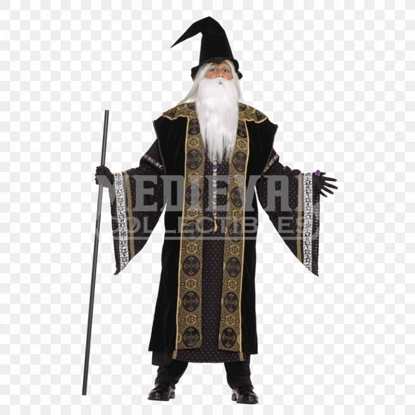 Robe Halloween Costume Magician Merlin, PNG, 850x850px, Robe, Belt, Cloak, Clothing, Cosplay Download Free