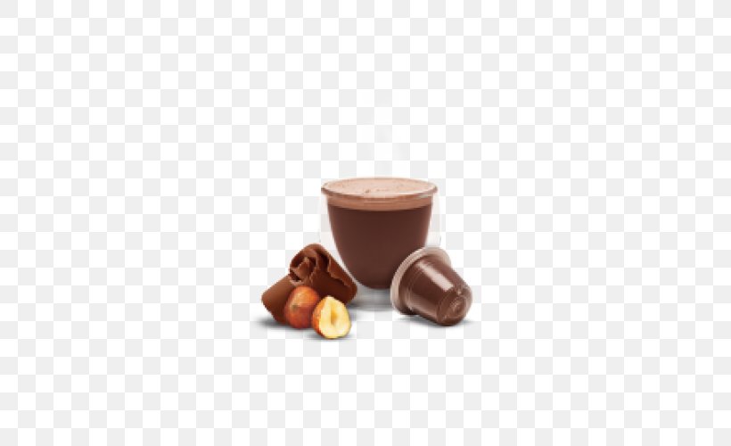 Hot Chocolate Praline Coffee Cream Bonbon, PNG, 500x500px, Hot Chocolate, Bonbon, Caramel, Chocolate, Chocolate Bar Download Free