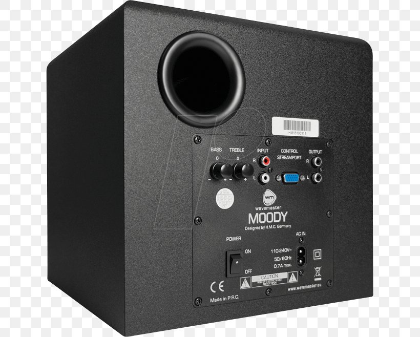Subwoofer Computer Speakers Loudspeaker Wavemaster MOODY Headphones, PNG, 639x658px, Subwoofer, Amplifier, Audio, Audio Equipment, Audio Receiver Download Free