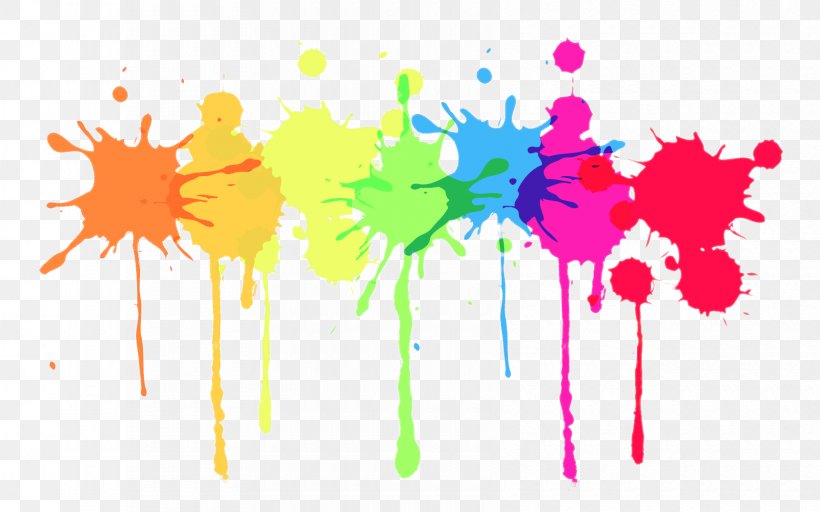 The Color Run Paint Clip Art, PNG, 1680x1050px, 5k Run, Color Run, Art, Color, Flower Download Free