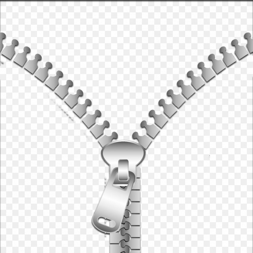 Zipper Clip Art, PNG, 1000x1000px, Zipper, Black, Black And White, Chain, Metal Download Free