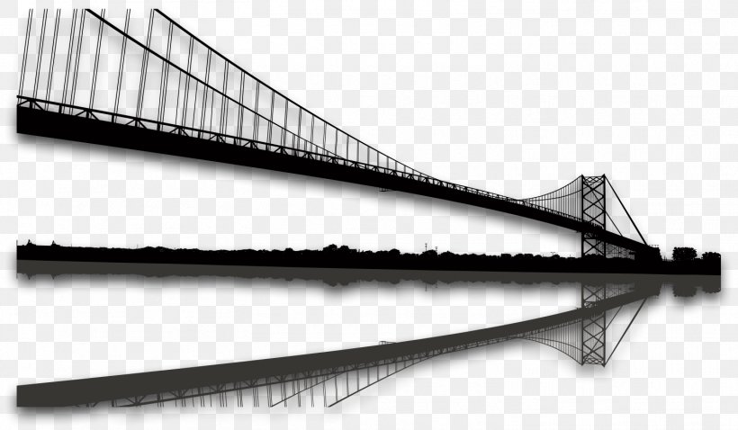 Ambassador Bridge Windsor Detroit Contract Bridge, PNG, 1515x884px, Ambassador Bridge, Black And White, Bridge, Contract Bridge, Detroit Download Free