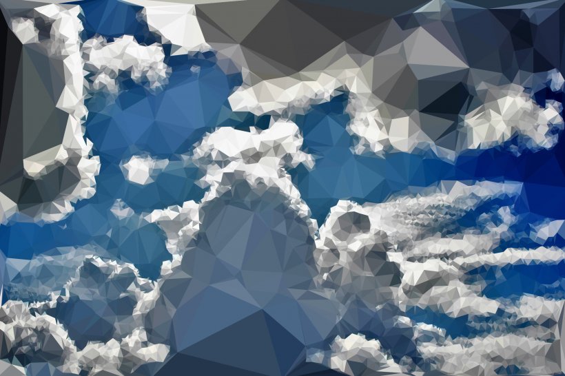 Cloud Sky Low Poly Storm Daytime, PNG, 2400x1600px, Cloud, Cloud Cover, Cumulus, Daytime, Ice Download Free