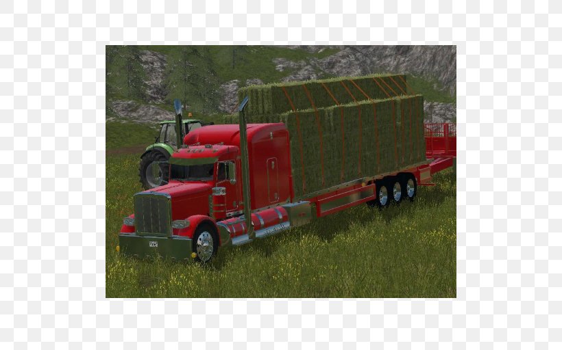 Farming Simulator 17 Peterbilt Farming Simulator 15 Flatbed Truck, PNG, 512x512px, 2017, 2019, Farming Simulator 17, Automotive Exterior, Cargo Download Free