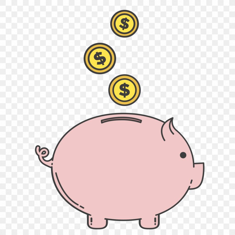 Piggy Bank Image Pink, PNG, 1000x1000px, Pig, Box, Coin, Color, Money Download Free
