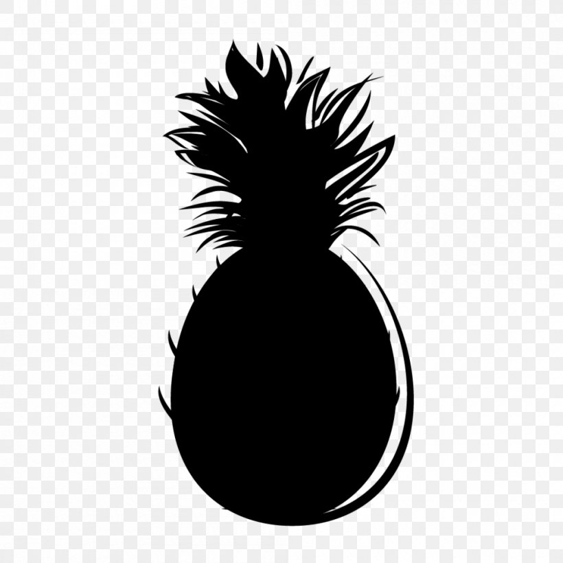 Pineapple Clip Art Decal Sticker Juice, PNG, 1000x1000px, Pineapple, Ananas, Black, Blackandwhite, Bromeliaceae Download Free