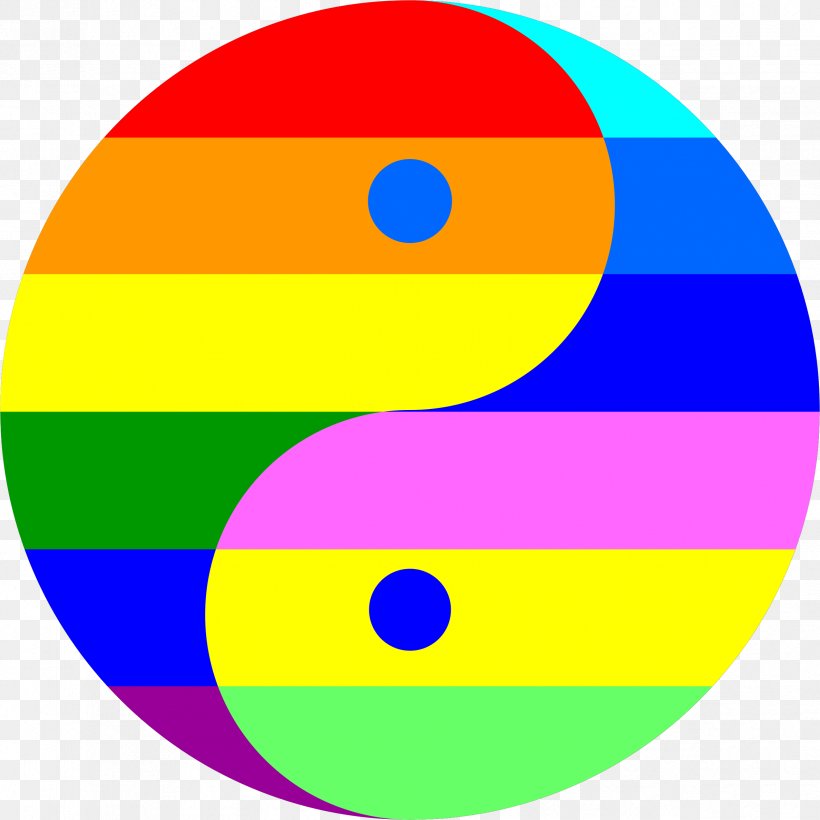 Rainbow Dash I Ching Yin And Yang Clip Art, PNG, 2372x2372px, Rainbow Dash, Area, Clothing, Color, Complementary Colors Download Free