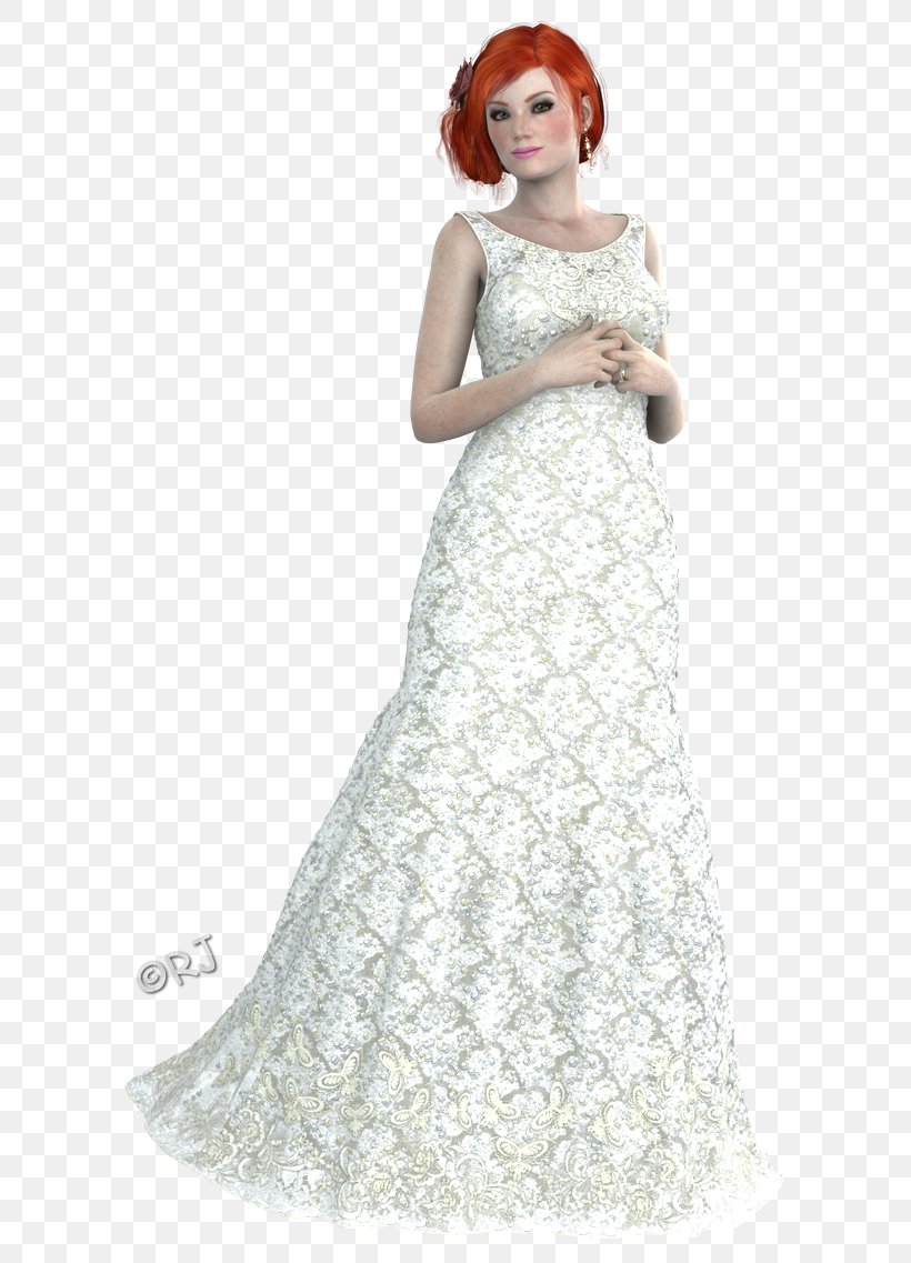 Wedding Dress Party Dress Cocktail Dress Gown, PNG, 617x1137px, Watercolor, Cartoon, Flower, Frame, Heart Download Free