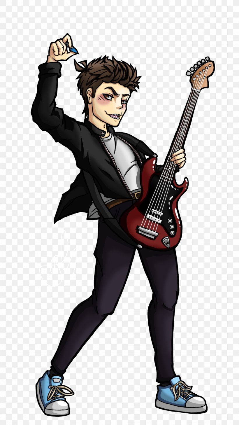 Guitarist Microphone Cartoon, PNG, 1024x1820px, Guitar, Cartoon, Character, Fictional Character, Gentleman Download Free