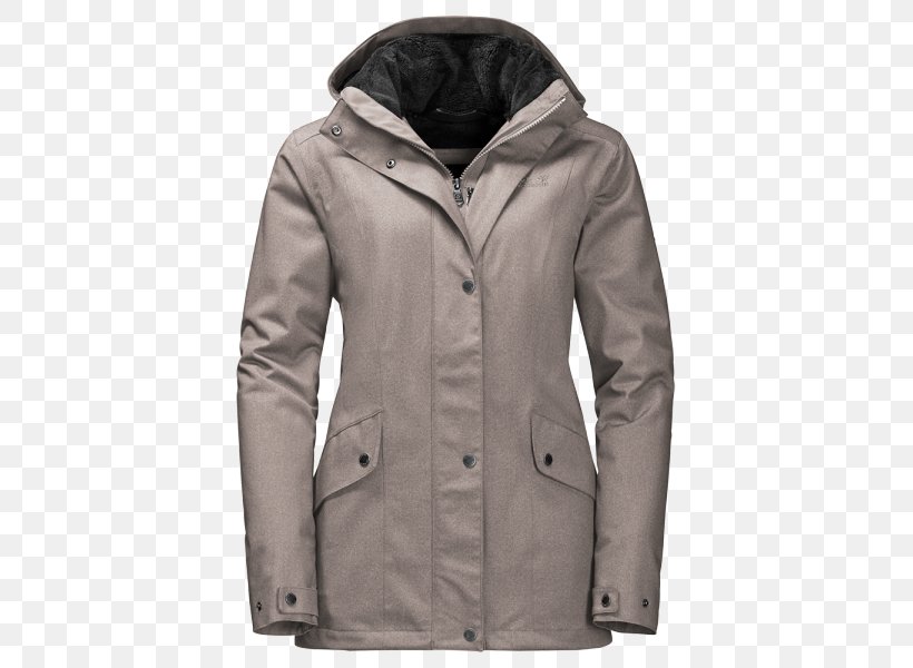 Jacket Hoodie Clothing Coat Outerwear, PNG, 600x600px, Jacket, Beige, Clothing, Coat, Daunenjacke Download Free