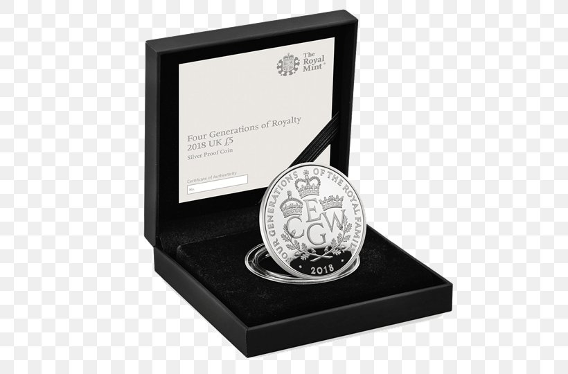Wedding Of Prince Harry And Meghan Markle Royal Mint Sapphire Jubilee Of Queen Elizabeth II Proof Coinage Five Pounds, PNG, 540x540px, Royal Mint, Anniversary, Box, Coin, Currency Download Free