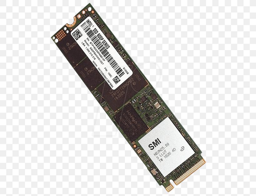 Flash Memory Intel Solid-state Drive PCI Express M.2, PNG, 520x626px, Flash Memory, Computer, Computer Component, Computer Hardware, Controller Download Free