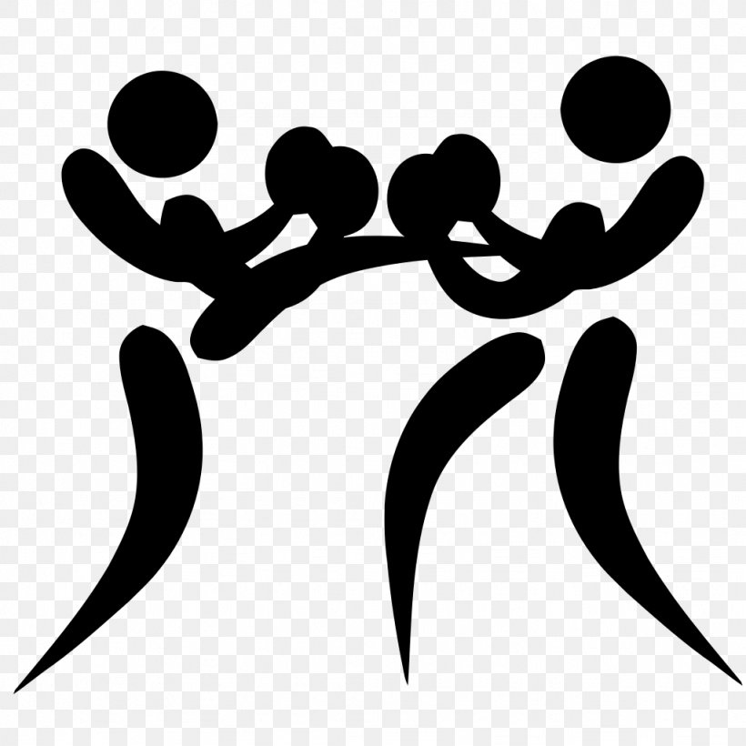 Kickboxing At The 2007 Asian Indoor Games Pictogram Sport, PNG, 1024x1024px, Asian Indoor Games, Black, Black And White, Contact Sport, Full Contact Karate Download Free