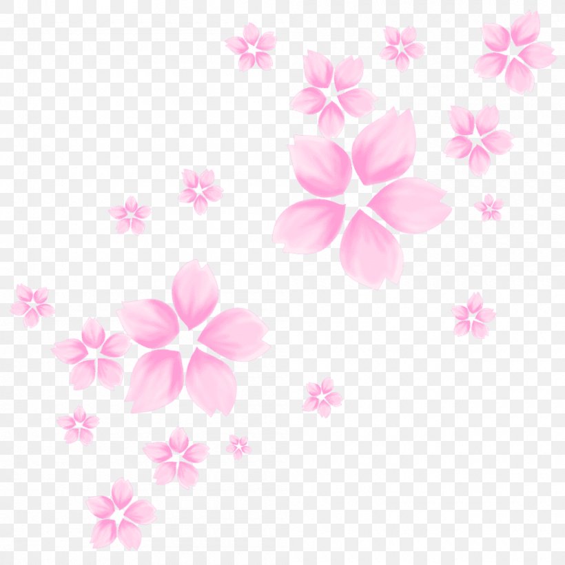 Petal Desktop Wallpaper Floral Design Pattern, PNG, 1000x1000px, Petal, Blossom, Cherry, Cherry Blossom, Computer Download Free