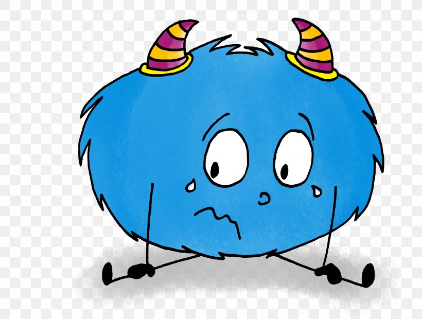 Sadness Emotion Emoticon Fear Clip Art, PNG, 2526x1912px, Sadness, Blue, Cartoon, Crying, Drawing Download Free