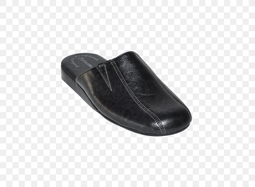 Slipper Slip-on Shoe Leather Walking, PNG, 723x600px, Slipper, Black, Black M, Footwear, Leather Download Free