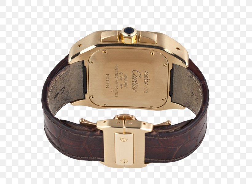 Watch Strap Metal, PNG, 600x600px, Watch Strap, Brand, Brown, Clothing Accessories, Metal Download Free