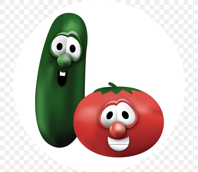 Bob The Tomato Larry The Cucumber Jimmy Gourd VeggieTales, PNG, 711x710px, Bob The Tomato, Ball, Character, Fruit, Green Download Free