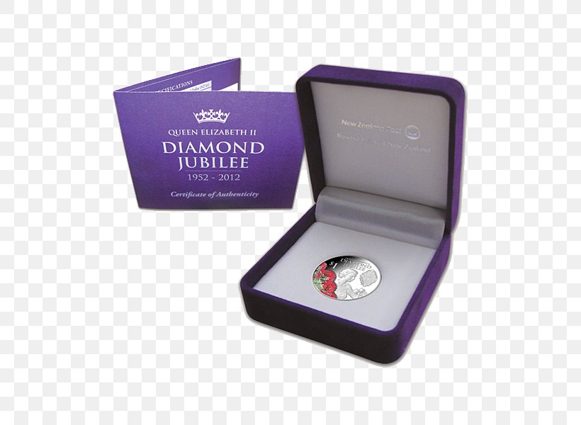 Diamond Jubilee Of Queen Elizabeth II Commemorative Coin Silver, PNG, 600x600px, Commemorative Coin, Anniversary, Box, Coin, Diamond Jubilee Download Free