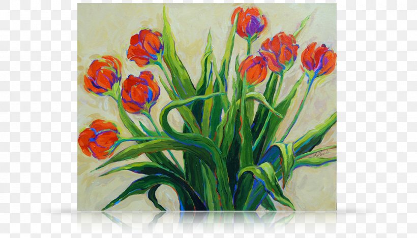 Floral Design Tulip Cut Flowers Still Life Acrylic Paint, PNG, 960x550px, Floral Design, Acrylic Paint, Acrylic Resin, Cut Flowers, Floristry Download Free