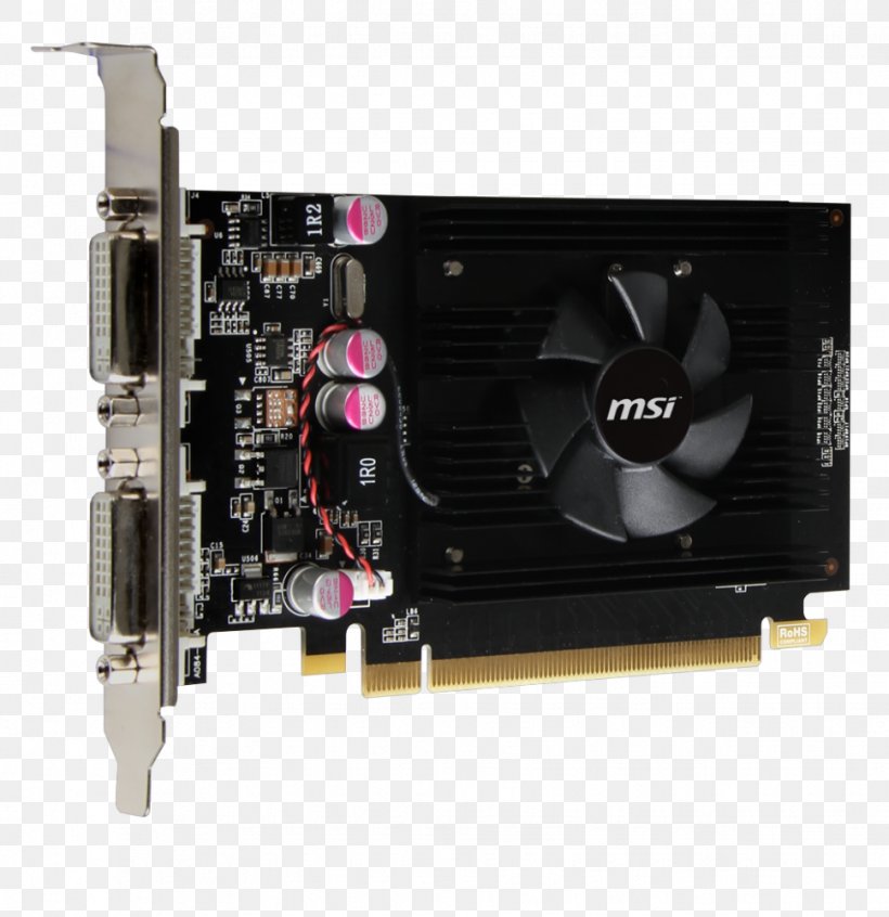 Graphics Cards & Video Adapters GDDR2 GeForce PCI Express Computer Hardware, PNG, 969x1000px, Graphics Cards Video Adapters, Cable, Chipset, Computer, Computer Component Download Free