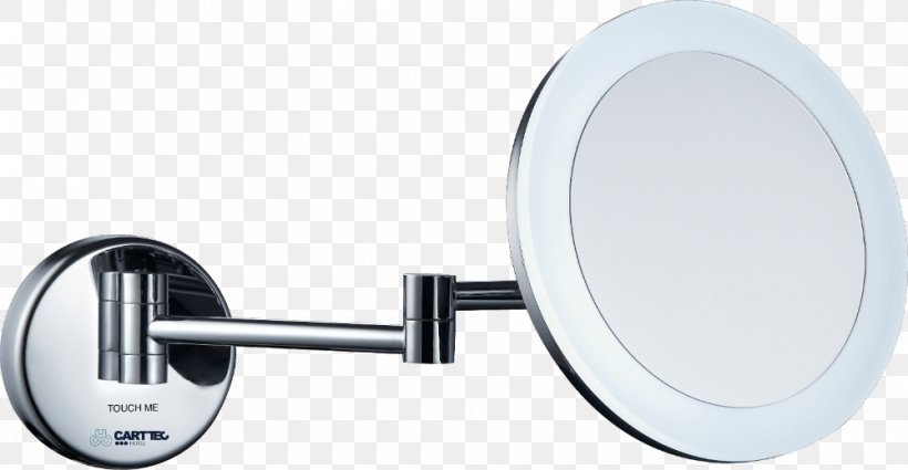 Light-emitting Diode Mirror Bathroom Picture Frames, PNG, 1000x519px, Light, Bathroom, Bathroom Accessory, Chrome Plating, Cosmetics Download Free