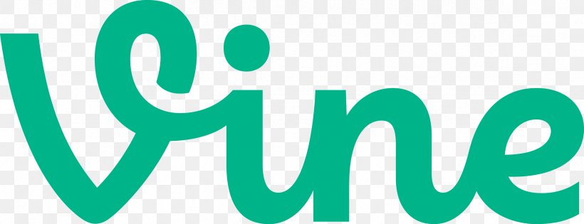 Vine Logo, PNG, 2373x913px, Vine, Area, Brand, Green, Logo Download Free