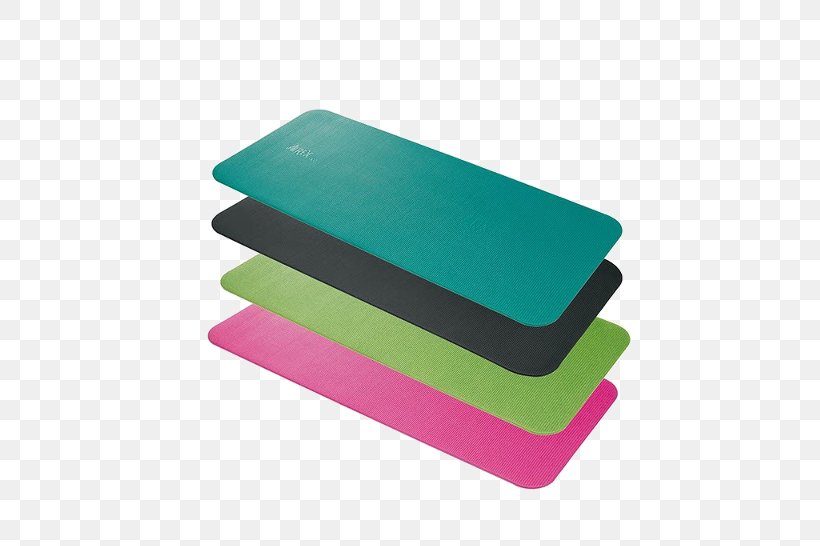 Gym Mats Yoga & Pilates Mats Airex-Fitline-180 Mat, PNG, 587x546px, Gym Mats, Electronic Device, Fitness Centre, Green, Magenta Download Free