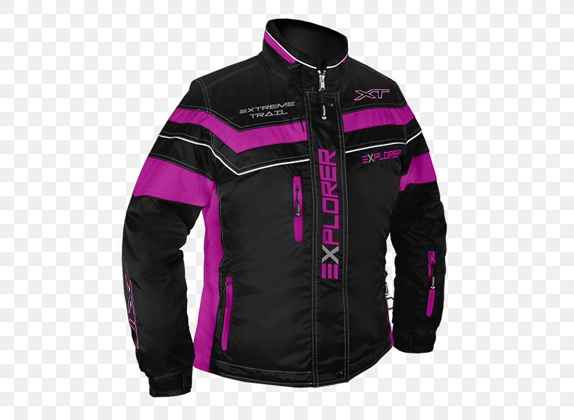 Jacket Polar Fleece Pink M Sleeve Motorcycle, PNG, 600x600px, Jacket, Black, Clothing, Jersey, Magenta Download Free