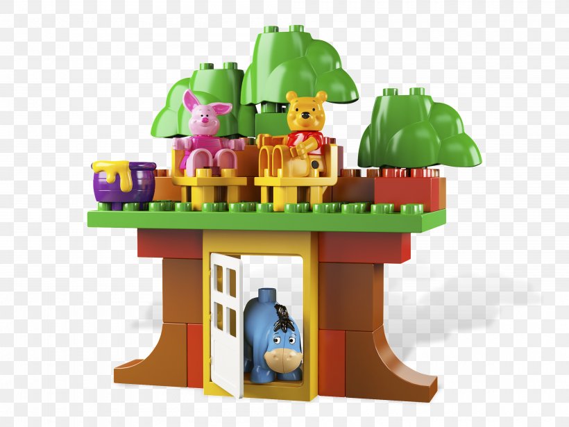 Winnie-the-Pooh Piglet Eeyore Hundred Acre Wood Lego Duplo, PNG, 4000x3000px, Winniethepooh, Eeyore, Hundred Acre Wood, Lego, Lego Duplo Download Free