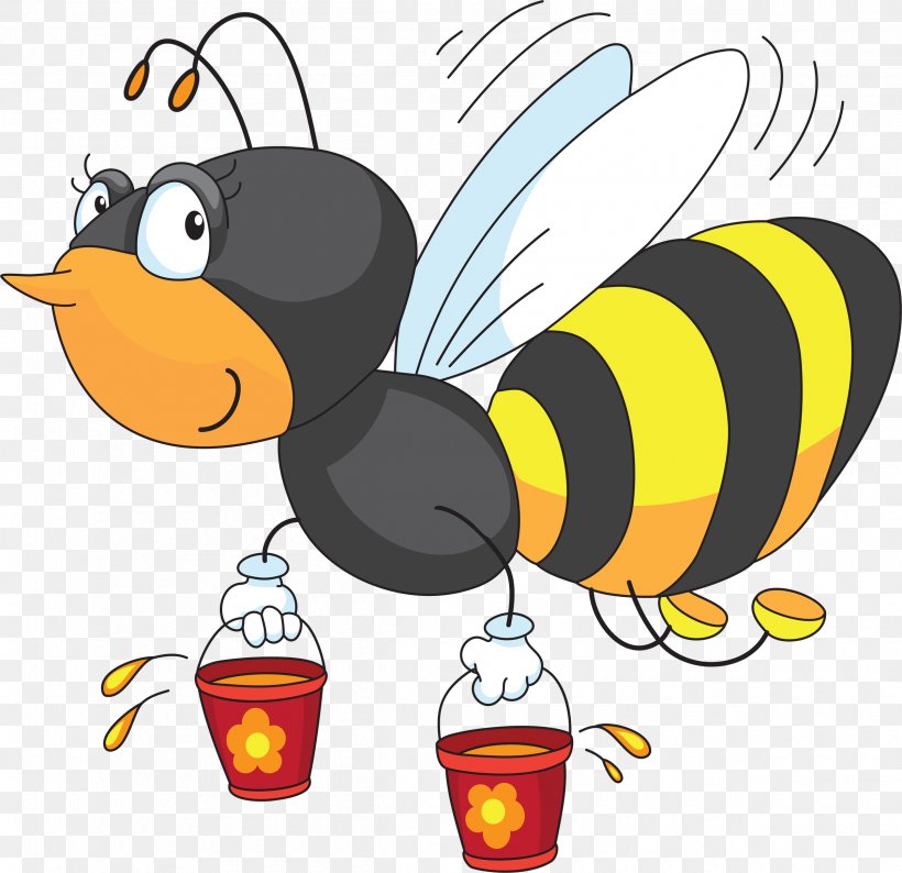 Honey Bee Hornet Clip Art, PNG, 2400x2325px, Bee, Artwork, Beak, Beehive, Bumblebee Download Free