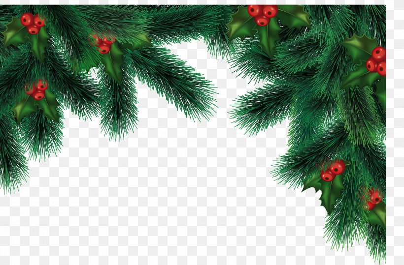 Santa Claus Christmas Tree Christmas Decoration, PNG, 3572x2350px, Santa Claus, Branch, Christmas, Christmas And Holiday Season, Christmas Card Download Free