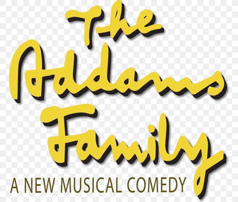 The Addams Family, A New Musical Comedy Logo Anything Goes Musical Theatre, PNG, 768x698px, Addams Family, Anything Goes, Area, Brand, Comedy Download Free
