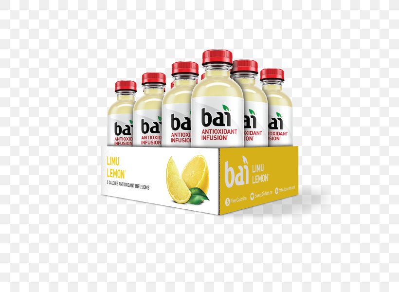 Bai Brands Carbonated Water Drink Bai Antioxidant Infusion Beverage Bottle, PNG, 600x600px, Bai Brands, Antioxidant, Bottle, Carbonated Water, Citric Acid Download Free