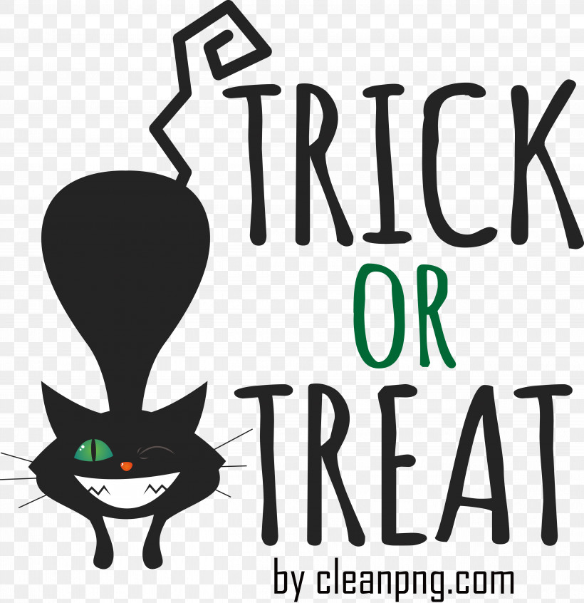 Halloween, PNG, 5206x5373px, Trick Or Treat, Black Cat, Halloween Download Free